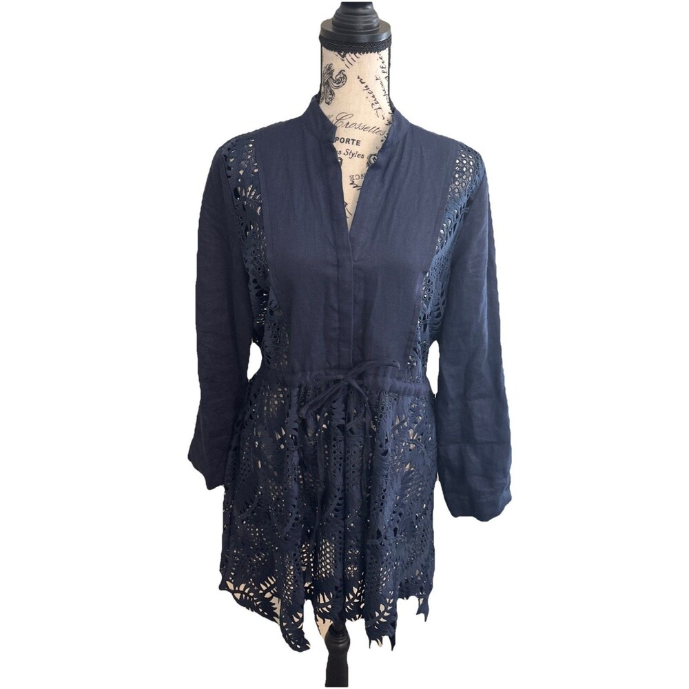 Zara Medium Patchwork Lace Sundress Beach Coverup Summer